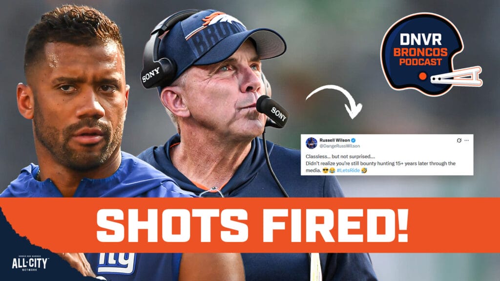 DNVR Broncos Podcast: Russell Wilson took a BIG-TIME shot at Sean Payton after the Denver Broncos’ win over the Giants