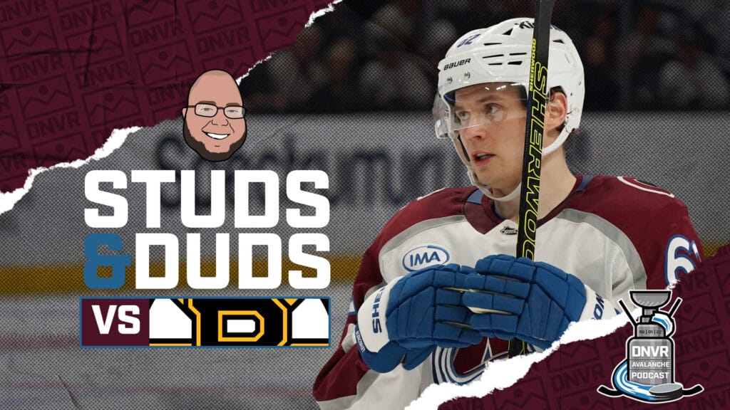 Avs-Bruins Game 9 Studs & Duds