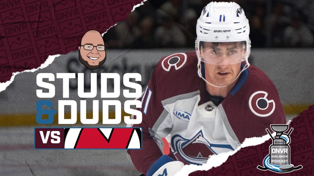 Avs-Devils Game 10 Studs & Duds