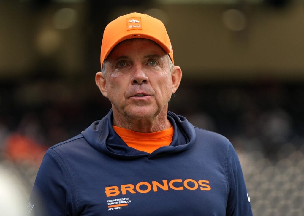 Sean Payton explains why the Denver Broncos didn’t make a move at the NFL trade deadline, specifically at wide receiver