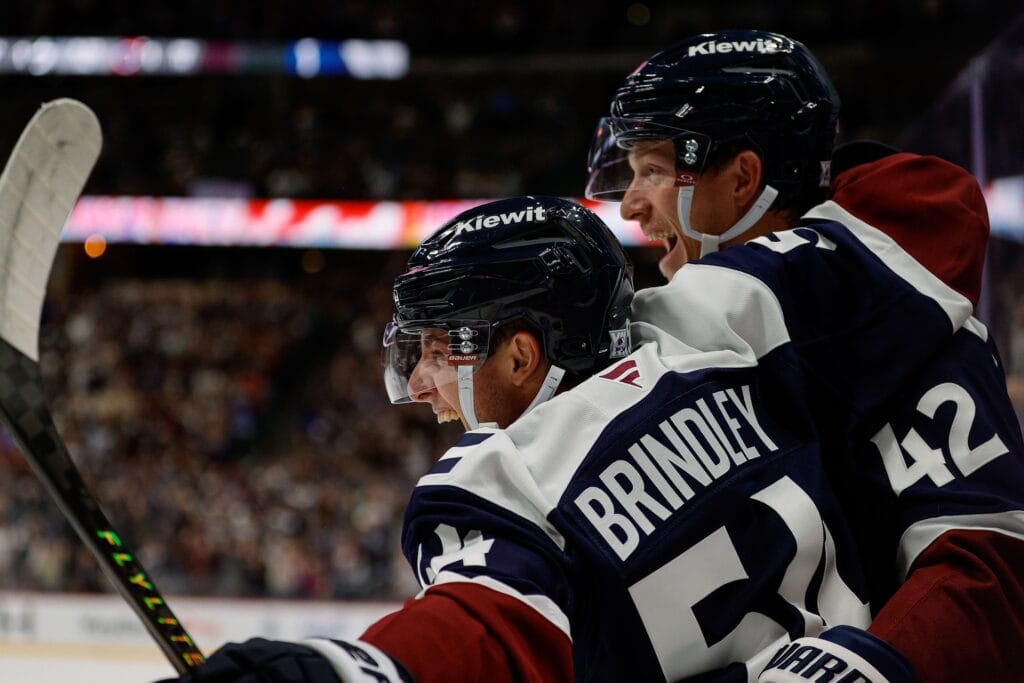 Gavin Brindley’s importance to the Avalanche continues to grow after two-year extension