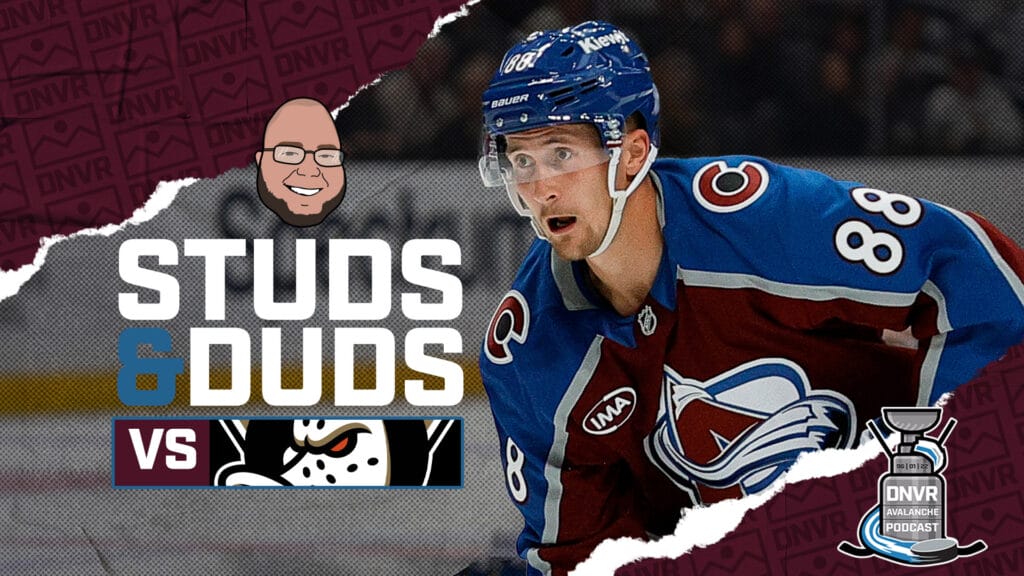Avs-Ducks Game 17 Studs & Duds
