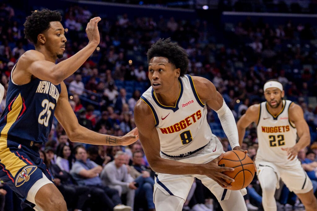 Nuggets-Pelicans Instant Reactions: Peyton Watson’s Career Night