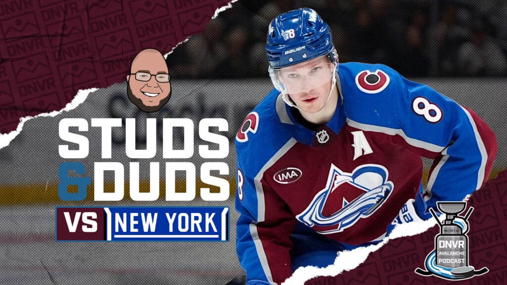 Avs-Rangers Game 20 Studs & Duds