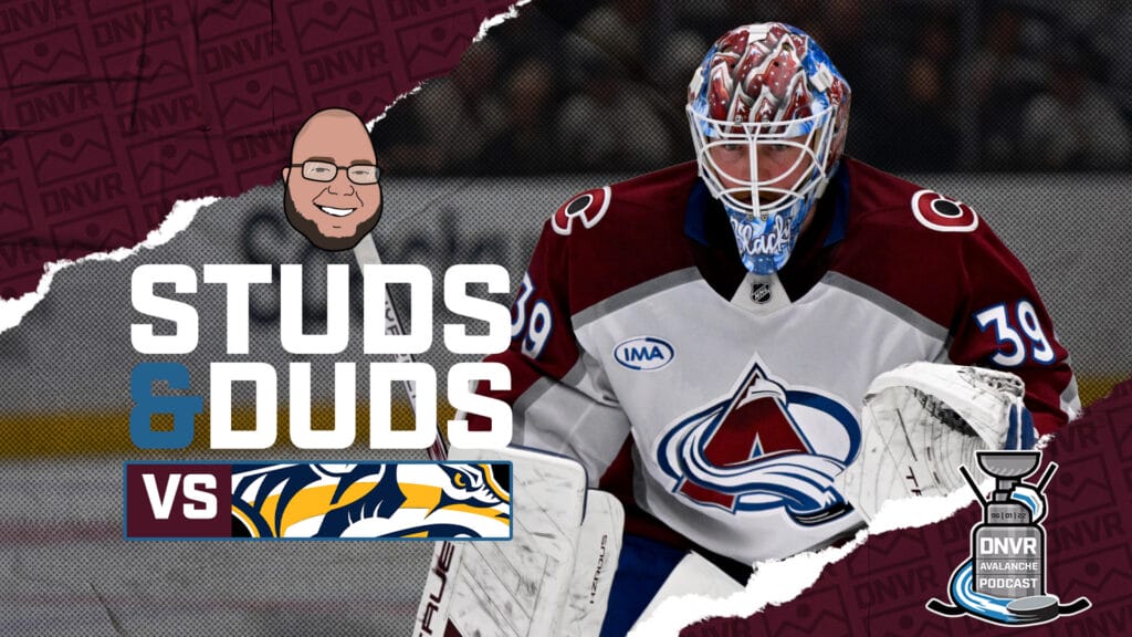 Avs-Predators Game 21 Studs & Duds