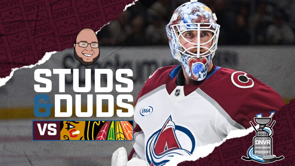 Avs-Blackhawks Game 22 Studs & Duds