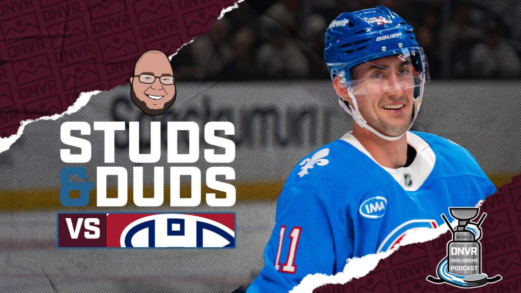 Avs-Canadiens Game 25 Studs & Duds