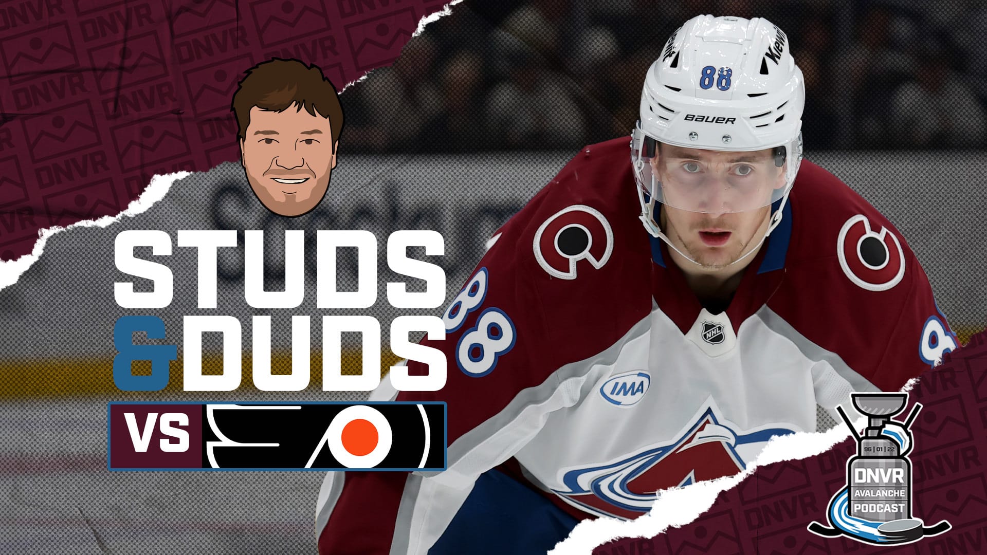 Martin Necas Studs & Duds Avs