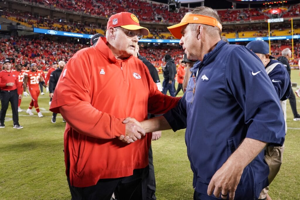 Sean Payton reacts to the Kansas City Chiefs being eliminated from the AFC West and what it means for the Denver Broncos