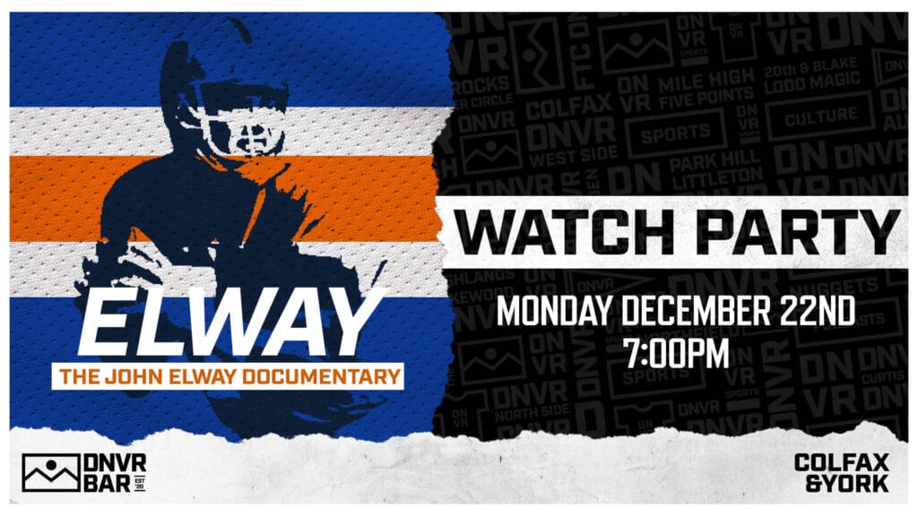 Elway: A Netflix Documentary Live from the DNVR Bar