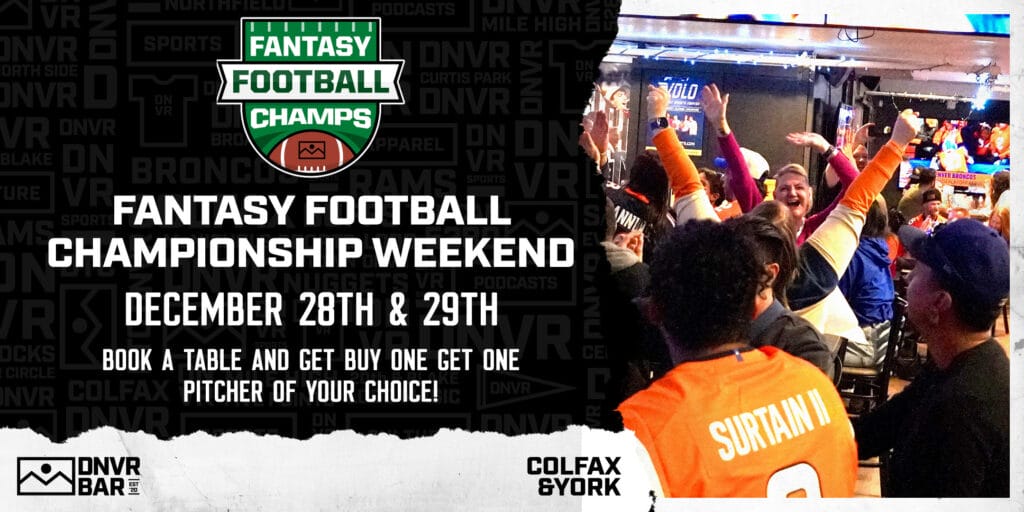 NFL Fantasy Football Championship Watch Parties at DNVR