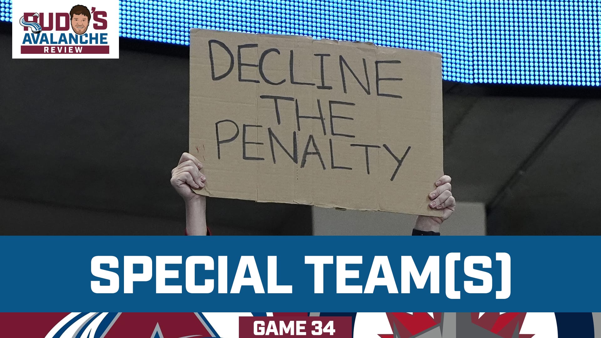 Colorado Avalanche Sign