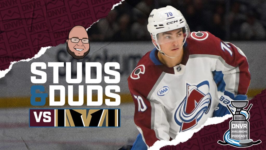 Avs-Golden Knights Game 37 Studs & Duds