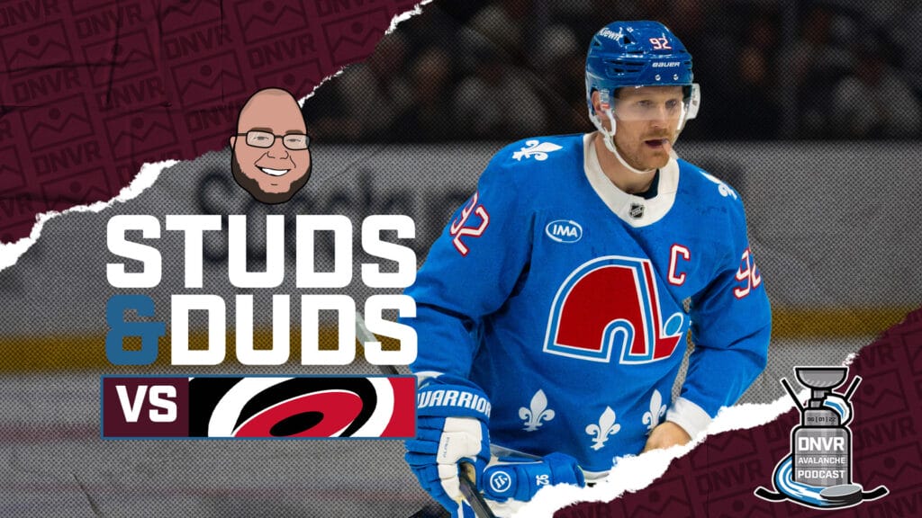 Avs-Hurricanes Game 40 Studs & Duds