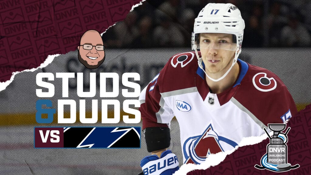 Avs-Lightning Game 42 Studs & Duds