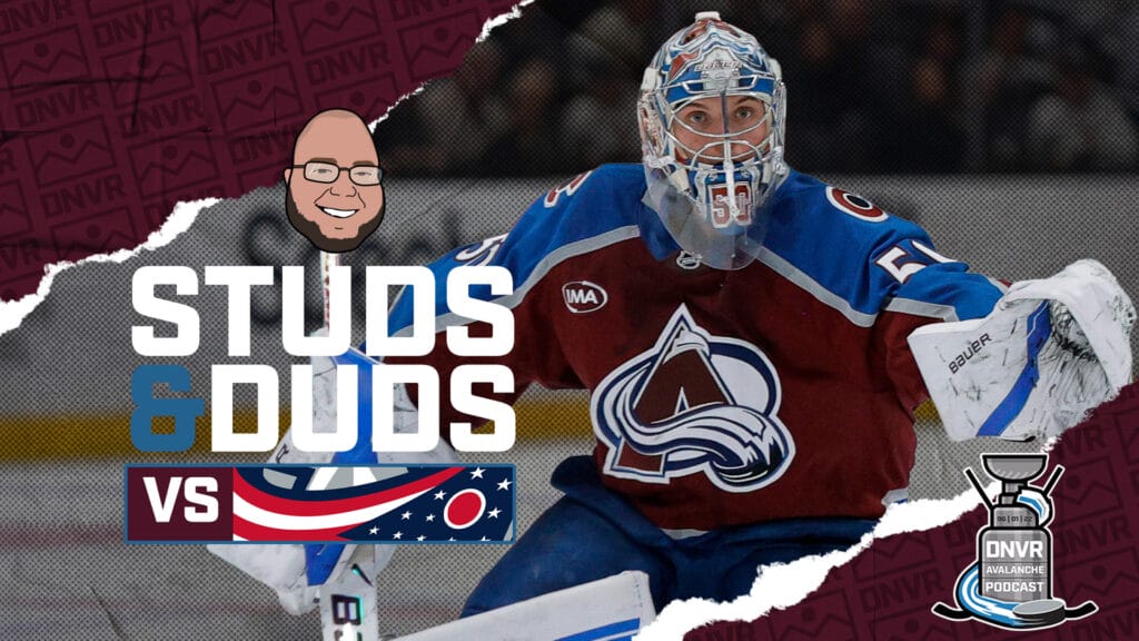 Avs-Blue Jackets Game 44 Studs & Duds