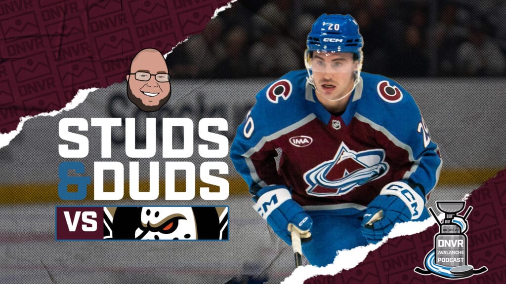 Avs-Ducks Game 48 Studs & Duds