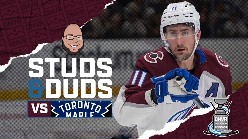 Avs-Maple Leafs Game 50 Studs & Duds