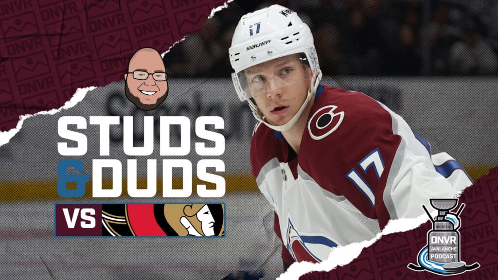 Avs-Senators Game 51 Studs & Duds