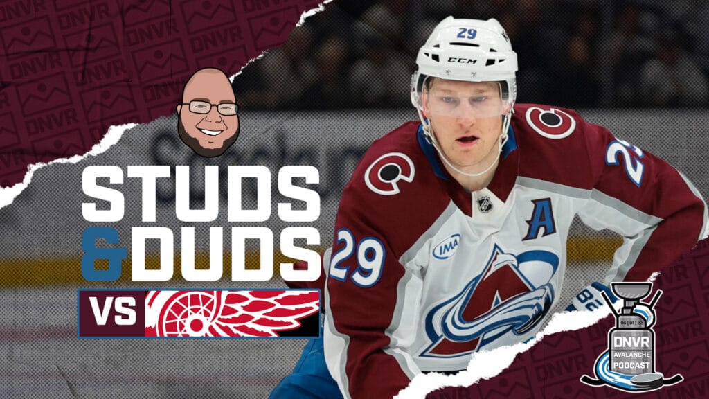 Avs-Red Wings Game 53 Studs & Duds