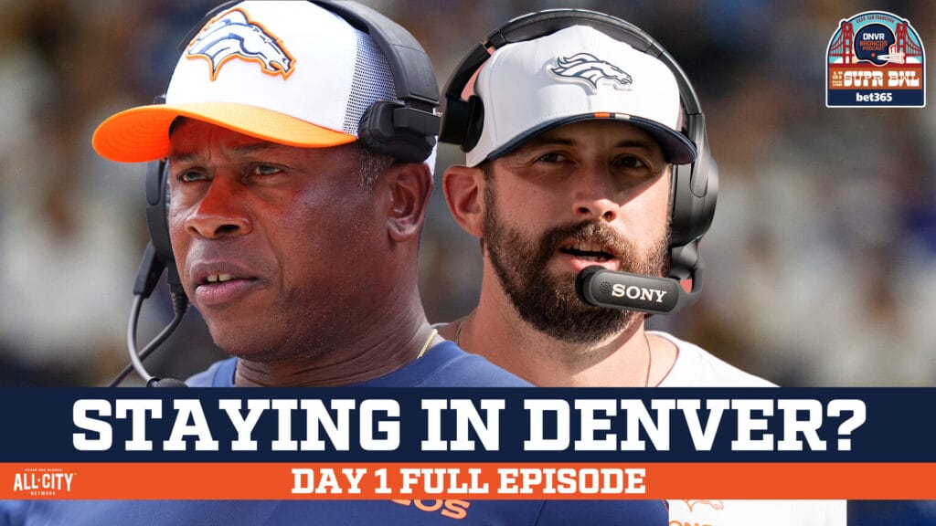 DNVR Broncos Podcast: Denver Broncos & Sean Payton KEEP Vance Joseph… is Davis Webb next? Live from Radio Row