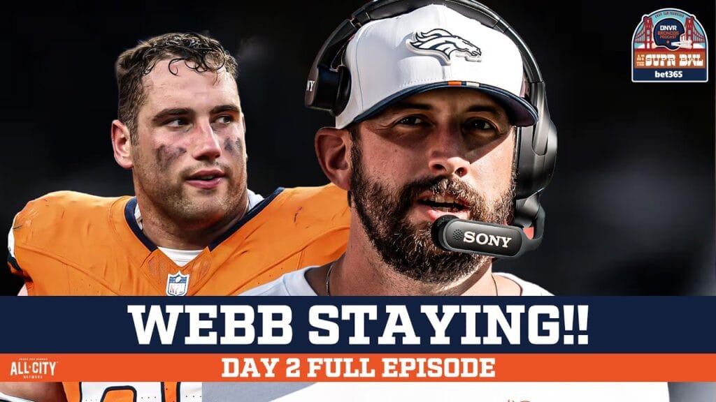 DNVR Broncos Podcast: Zach Allen & Mike Klis react to Davis Webb being promoted to Denver Broncos OC… Live from Radio Row