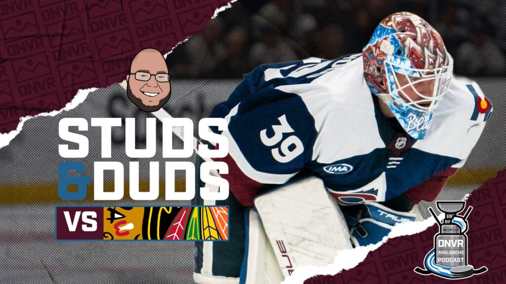 Avs-Blackhawks Game 58 Studs & Duds