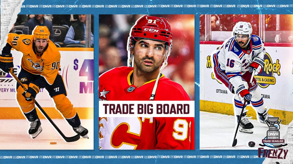2026 Colorado Avalanche Trade Board