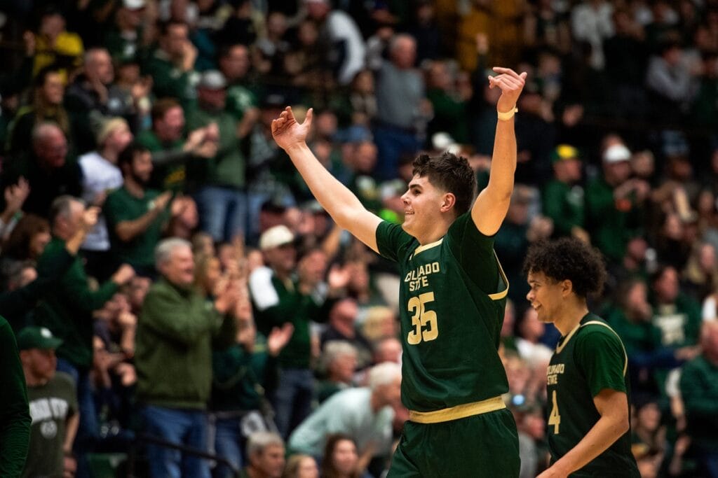 Sharpshooting bigs propel Colorado State to a major upset over New Mexico at the Pit, Rams extend winning streak to eight games