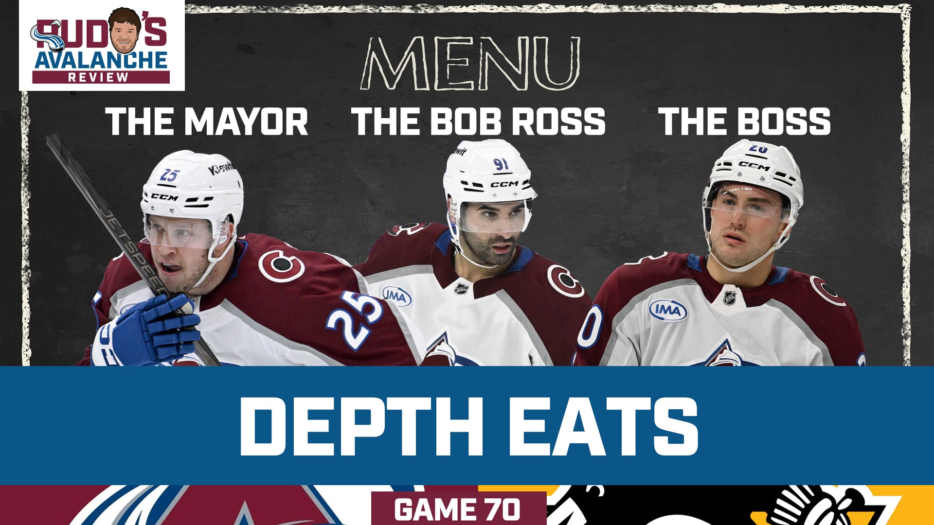 Logan O'Connor, Nazem Kadri, Ross Colton, Colorado Avalanche