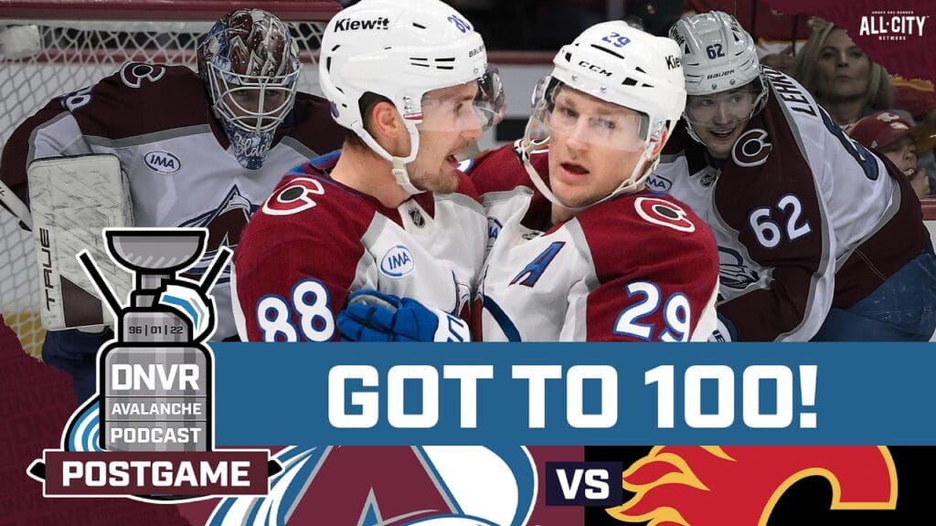 Necas gets the milestone as Colorado Avalanche defeat Calgary Flames again | DNVR Avalanche Postgame