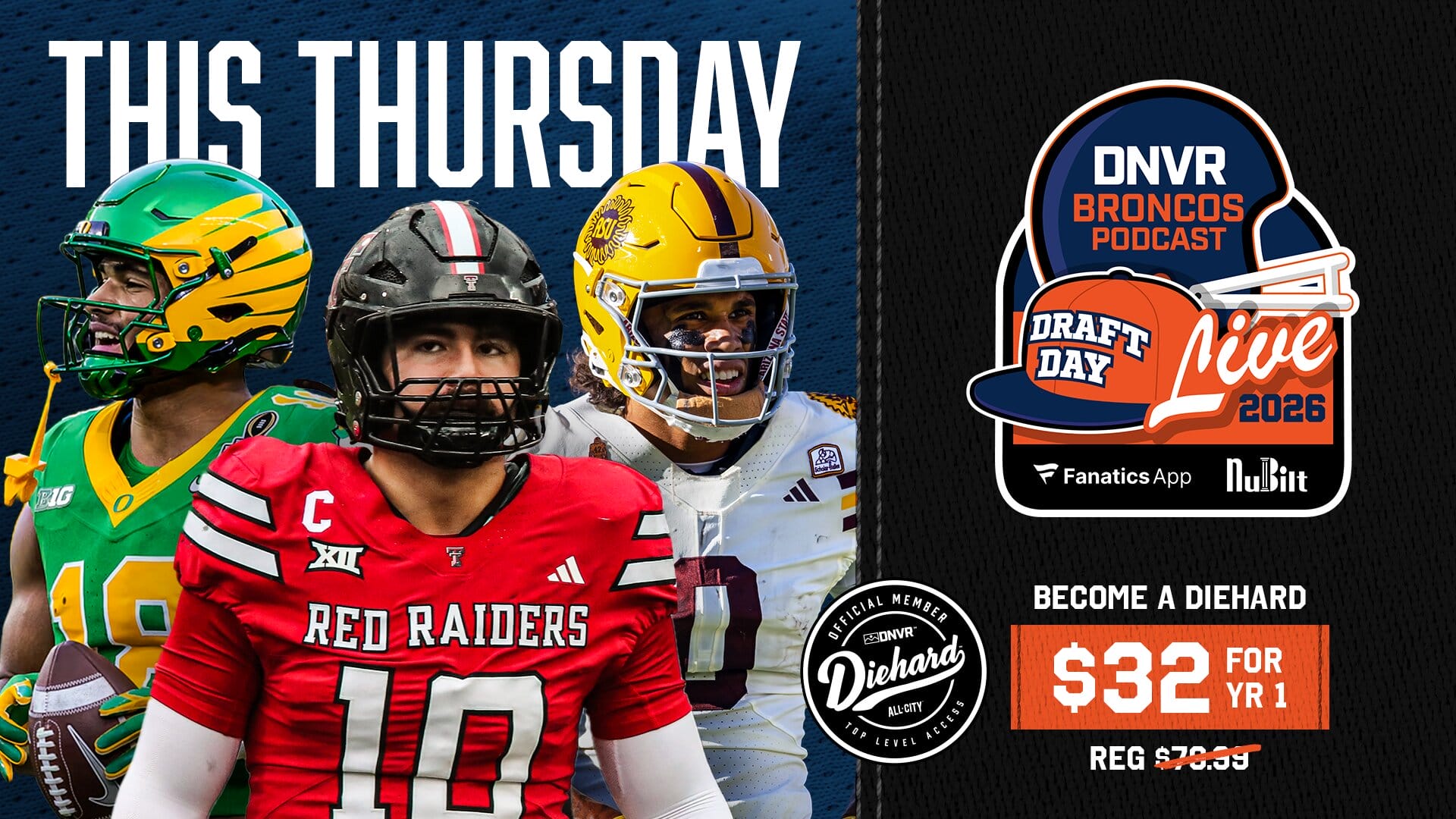 DDL DiehardSale Broncos