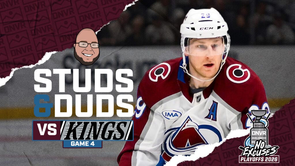 Avs-Kings Round 1 Game 4 Studs & Duds