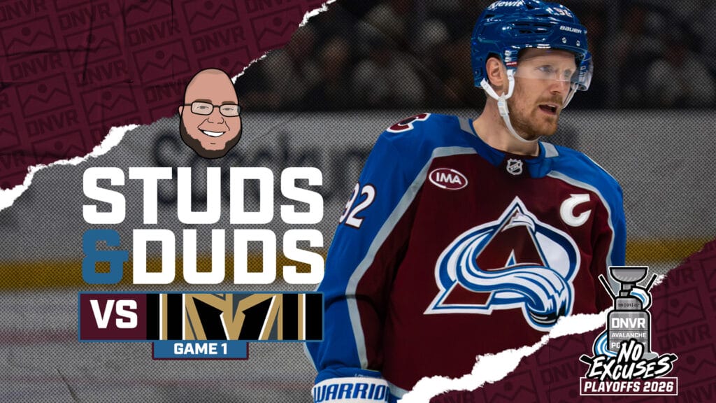 Avs-Golden Knights Round 3 Game 1 Studs & Duds