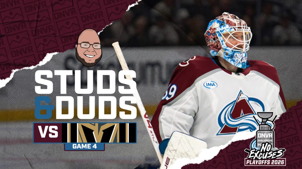 Avs-Golden Knights Round 3 Game 4 Studs & Duds