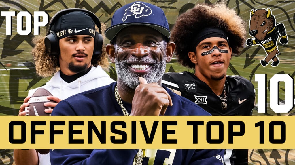 Who are Brennan Marion’s top 10 players for the Go-Go Offense at Colorado?