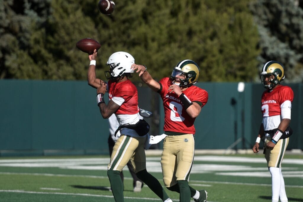 Jim Mora looks for more consistency from CSU’s quarterbacks, will not name a starter anytime soon
