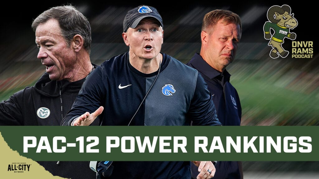 Preseason Pac-12 Power Ranking + Game by Game Prediction for CSU Football | DNVR Rams Podcast