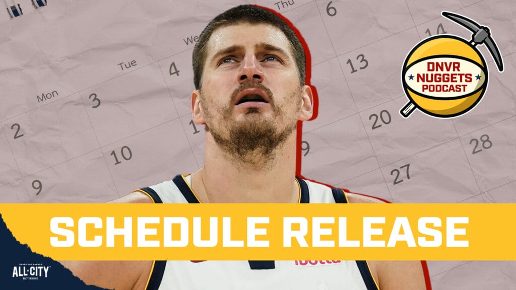 Live reaction to the Denver Nuggets 2026-25 schedule