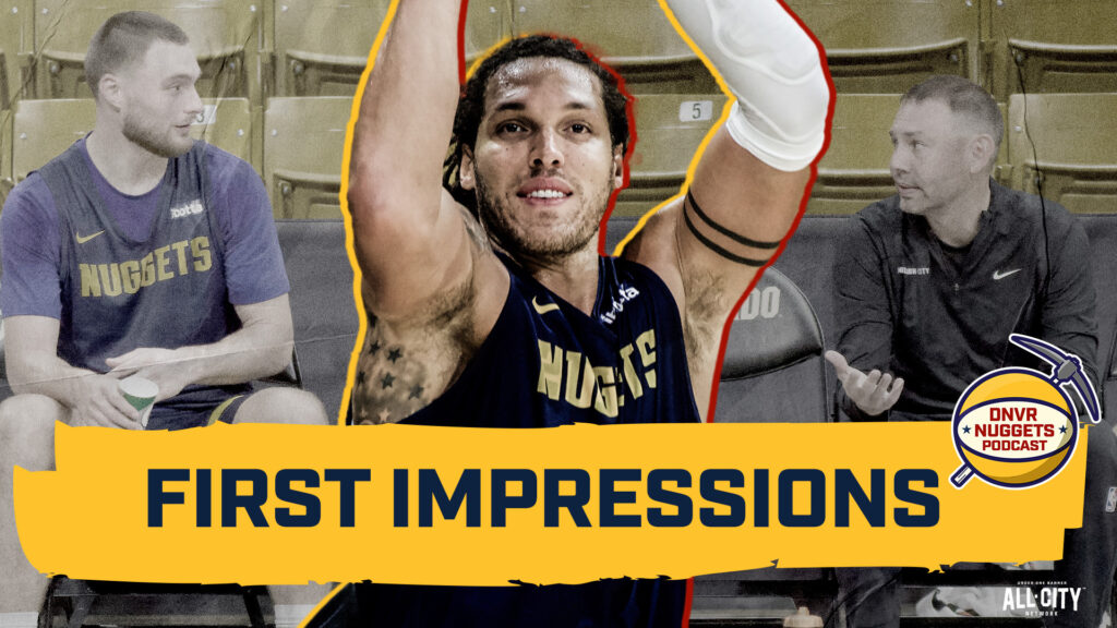 Nikola Jokić & Aaron Gordon’s first impressions of the Nuggets at training camp | DNVR Nuggets Live