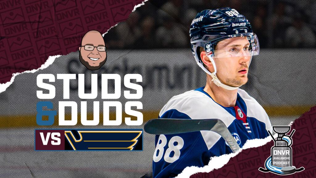 Avs-Blues Game 2 Studs & Duds