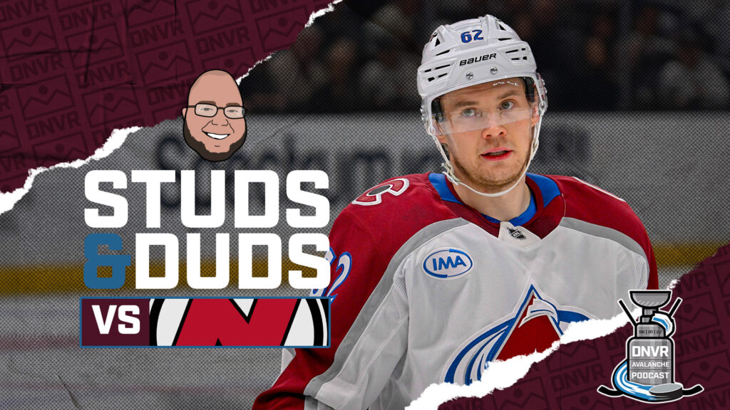 Avs- Devils Game 10 Studs & Duds