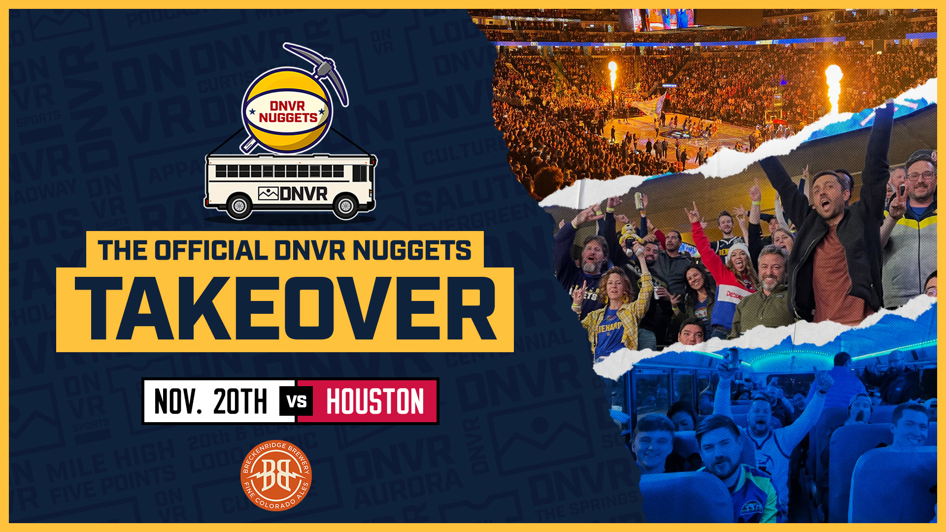 DNVR Nuggets Takeover vs Houston Rockets