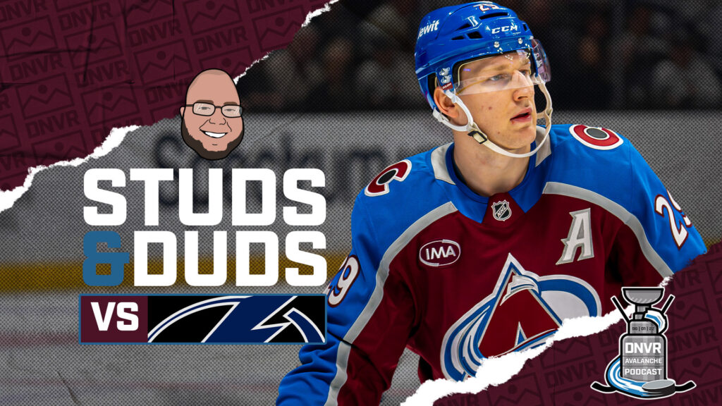 Avs – Lightning Game 11 Studs & Duds