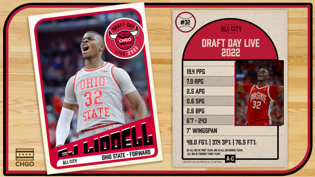 CHGO Bulls 2022 Draft Profiles: EJ Liddell