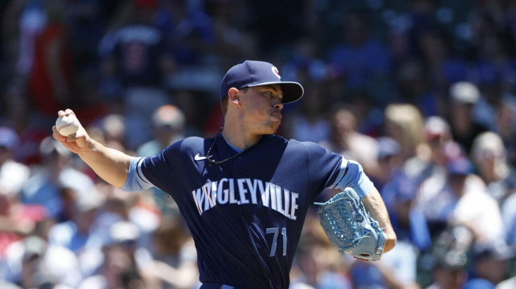 Keegan Thompson leans on his four-seam fastball, leads Cubs to streak-busting victory