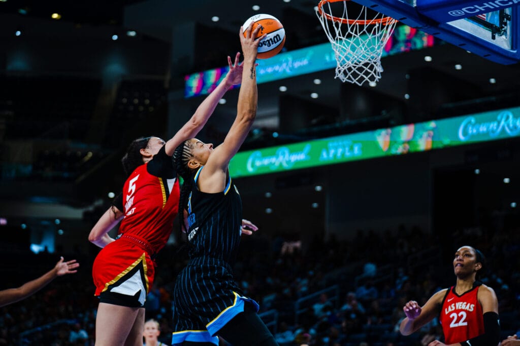 Money Meesseman Cashes in Chicago Sky win over Fever