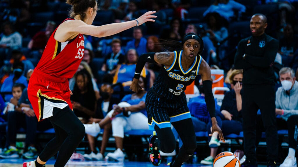 Kahleah Copper and the Chicago Sky Clip the Wings