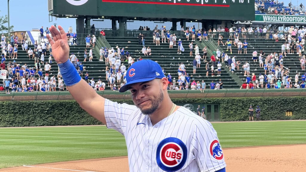 An emotional (last?) day at Wrigley for Willson Contreras and Ian Happ