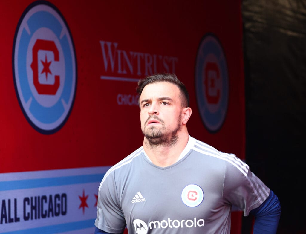 Like Shaqiri, the Chicago Fire’s playoff hopes are feeling “a little tight”